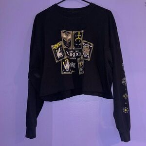 The Craft Long Sleeve Crop Top